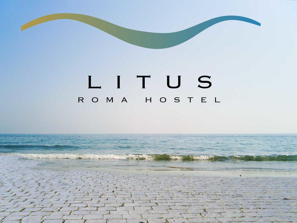 Litus Roma Hostel ลิโด ดิ ออสเตีย ภายนอก รูปภาพ Litus Roma Hostel Logo